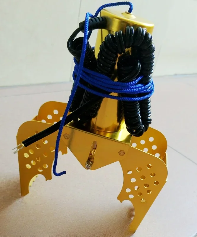 

Hot Selling Amusement Arcade Games Accessories Candy Catcher Cranes Claw Machine Parts Gold Candy Claw With Coil