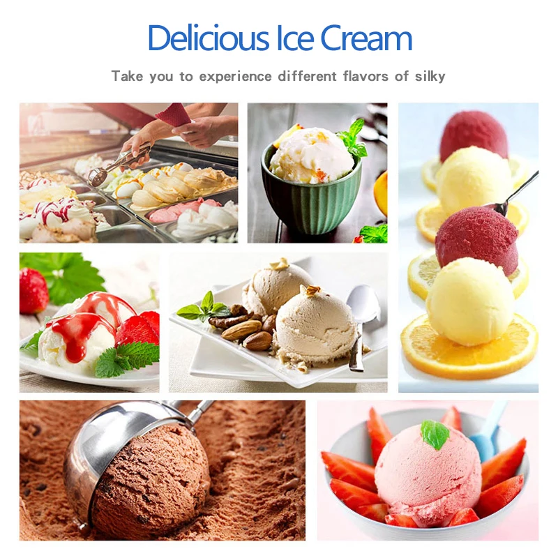 Gelato Machine Automatic Batch Frozen Yogurt Ice-cream Making Commercial Ice Cream Makers Hard Ice Cream Machine For Business