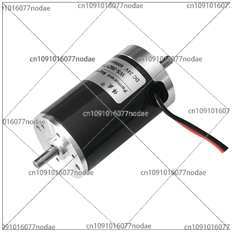 

WS-38ZYT64-R Двухосевой двигатель постоянного тока вперед и назад Маленький микроскоростной высокоскоростной двигатель 38 мм