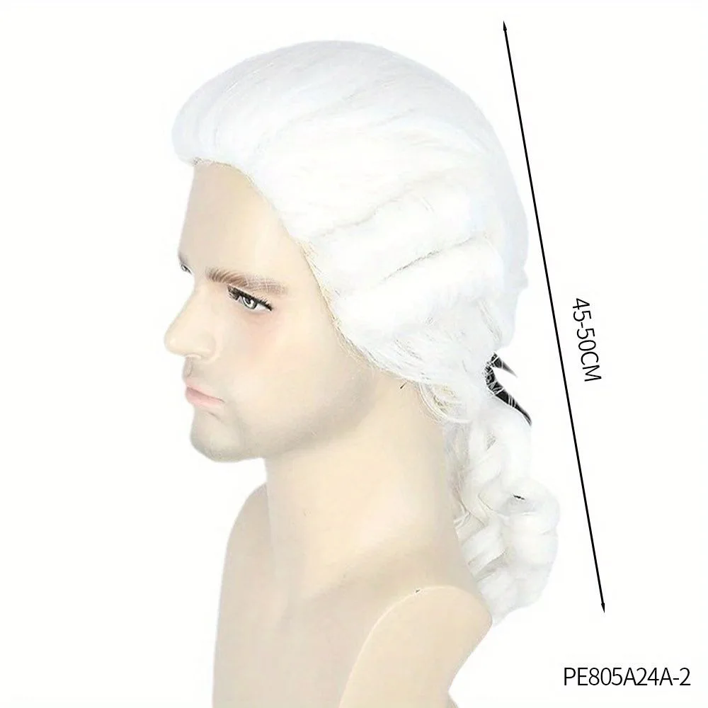 ชุดเครื่องแต่งกายผู้พิพากษา PESENAR สำหรับผู้หญิง - ชุดอุปกรณ์เสริมเครื่องแต่งกายผู้พิพากษา 4 ชิ้น พร้อมปลอกคอปลอม สร้อยคอ ไม้ตีขวาง แว่นตา ต่างหูสีเขียว