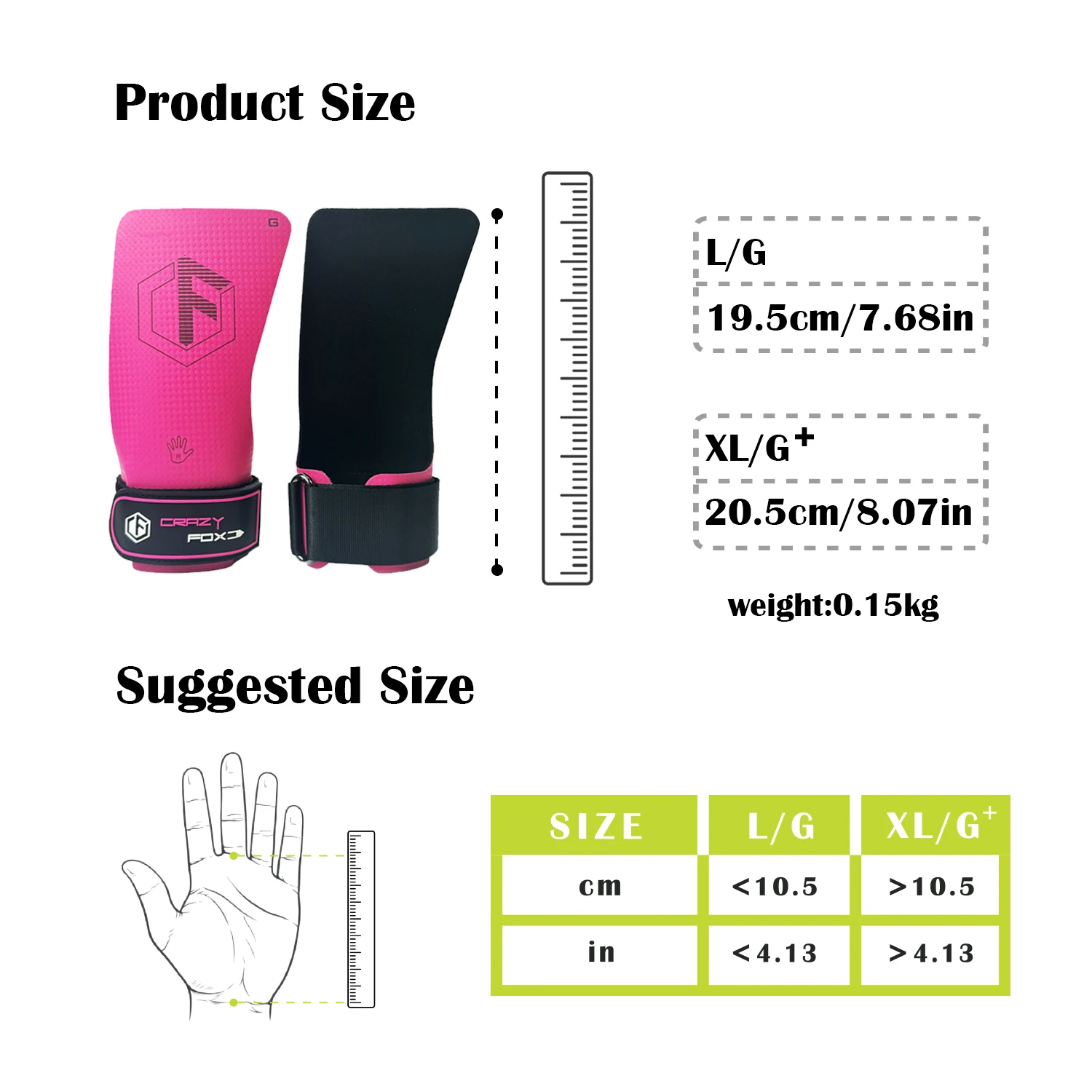 Reinforced Rubber Hypalon Without Magnesium Gymnastics Hand Grips for Cross Training Gym Musculação Masculino Calleras Picsil