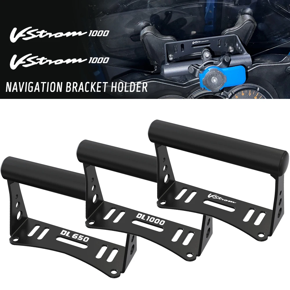 

FOR Suzuki V-Strom 1000 2002-2012 Motorcycle DL1000 V-Strom 650 ABS Phone Holder Stand GPS Navigation Plate Bracket DL 650 ABS