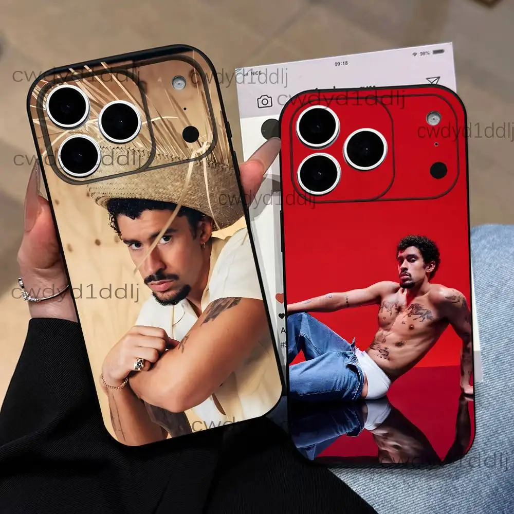 

B-Bad Bunny DTMF Debi Tirar Mas Fotos Phone Case For iPhone 17,16,15,11,12,14,13 Pro Max Mini XS,XR,7 Plus 16E Air Soft Covers