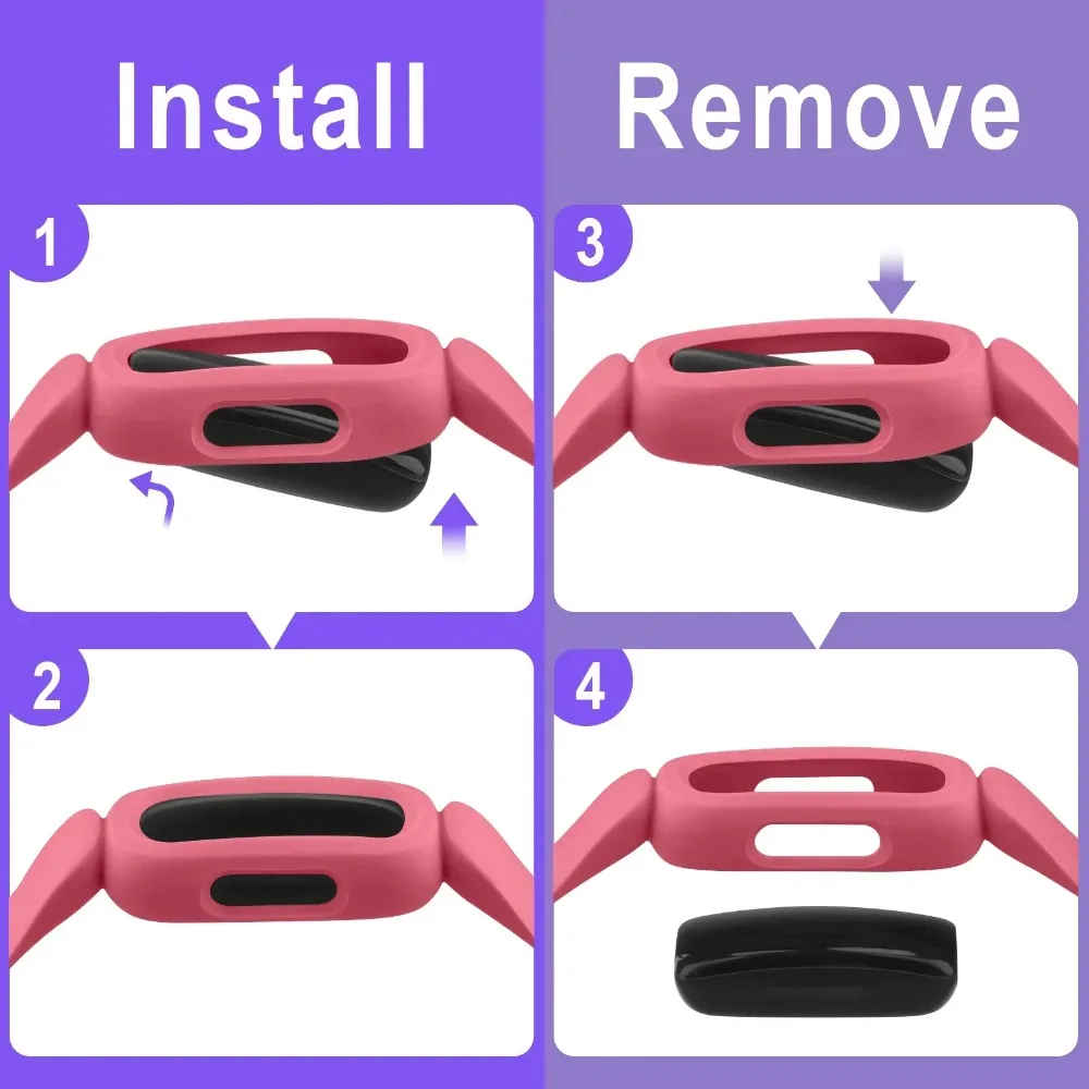 For Fitbit Ace 3 2 Bands Soft Silicone Wristband For Fitbit Luxe Inspire/inspire 2/inspire HR Strap Bracelet Correa Accessory