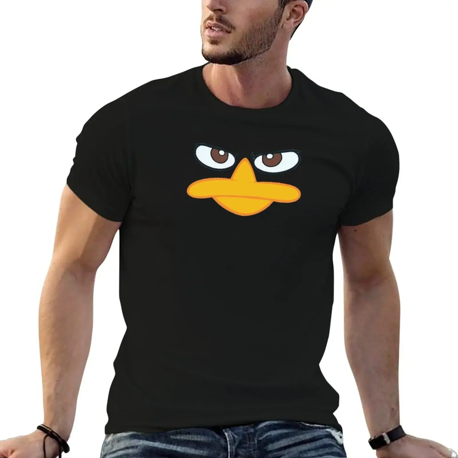 Perry The Platypus T-Shirt cheap stuff anime t shirts korean fashion plain black t shirts men