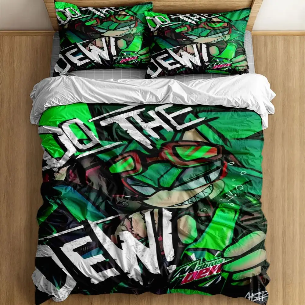 DEWRAT X SCOURGE Duvet Cover Set without sheet King Queen Double Full Twin Single Size Bed Linen Set