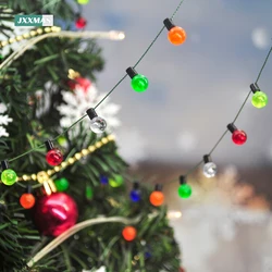 5M Hot Mini Furniture Accessories Light String Doll Fake Light String Christmas Tree Decoration 1/12 Scale Doll House Miniature