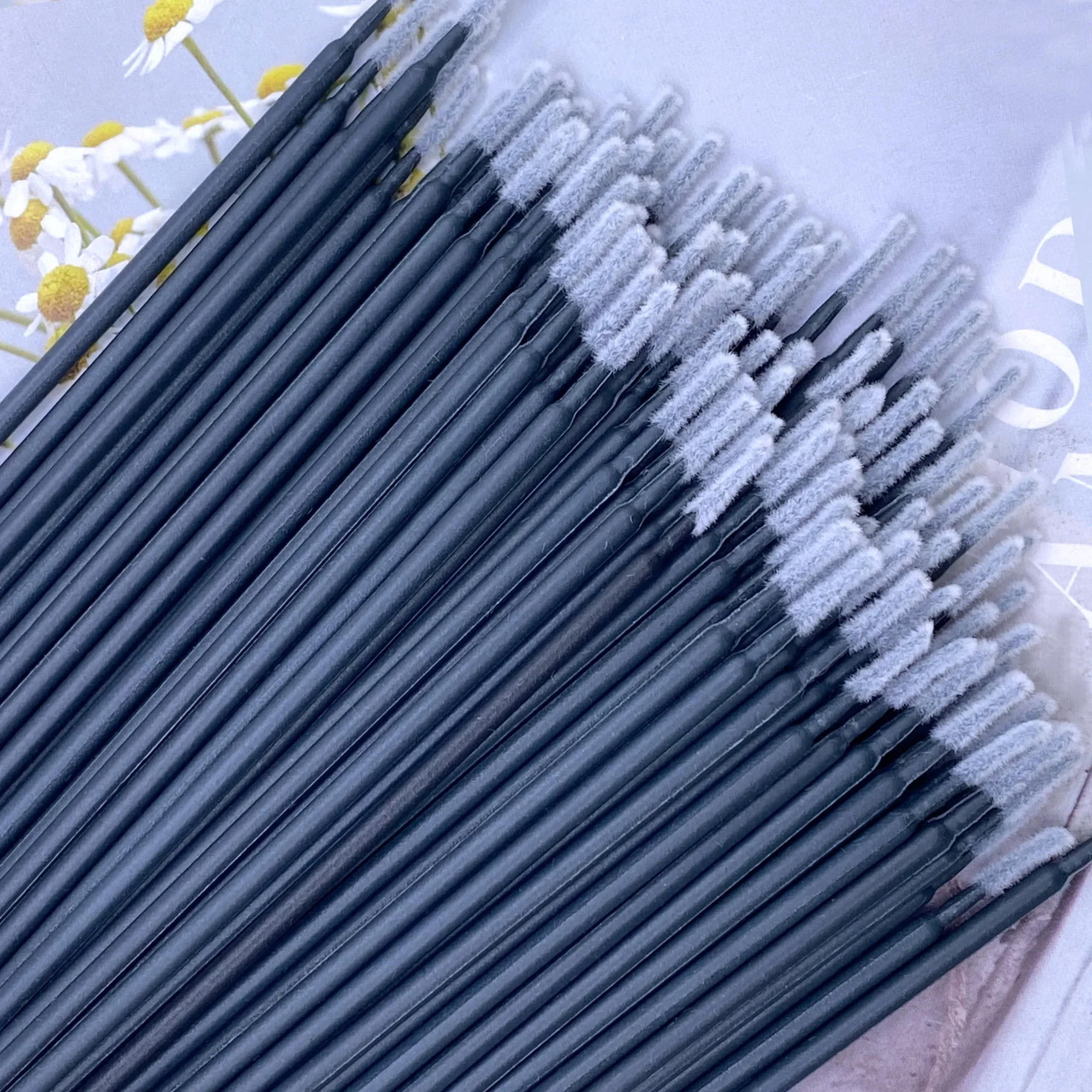 1000 pezzi Rimozione tampone Micro pennello Pennelli per trucco Forniture per estensione ciglia all'ingrosso Accessori per ciglia Strumenti per trucco