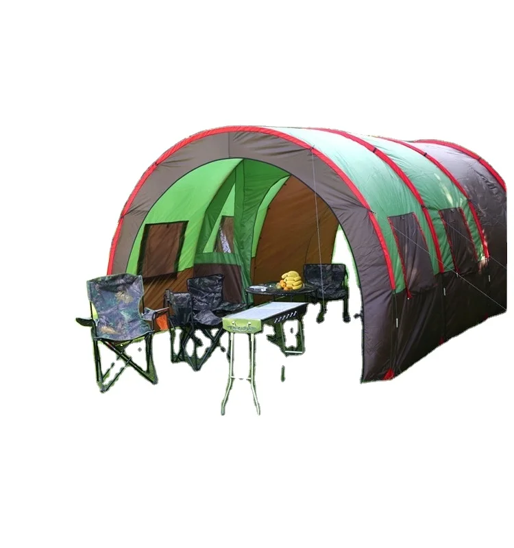 Factory Direct Tunnel Camping Tent Multi-Outdoor Budget Party Tent Waterproof