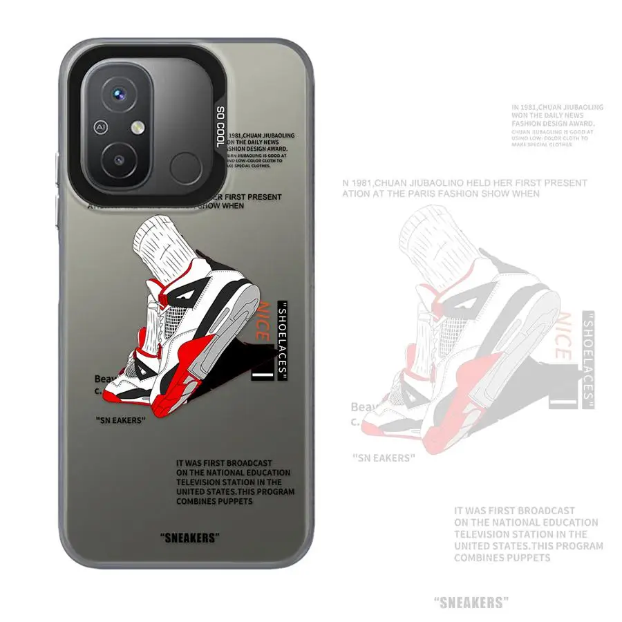 أحذية رياضية رائعة على الموضة حافظة لهاتف Xiaomi Redmi 12C 14C A1 A3 A2 Plus 13 13C A3x 12 A4 #4