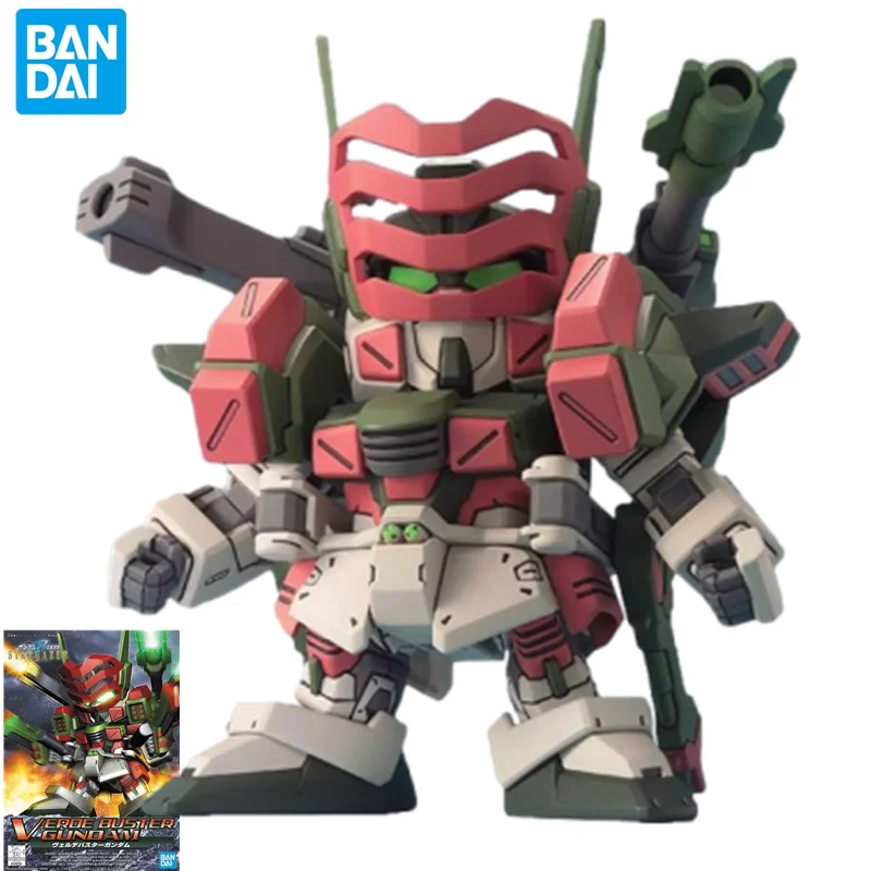 Bandai model BB Warrior 294 Verde Buster Gundam  DIY assembled toy movable robot figure cool birthday gift for boyfriend