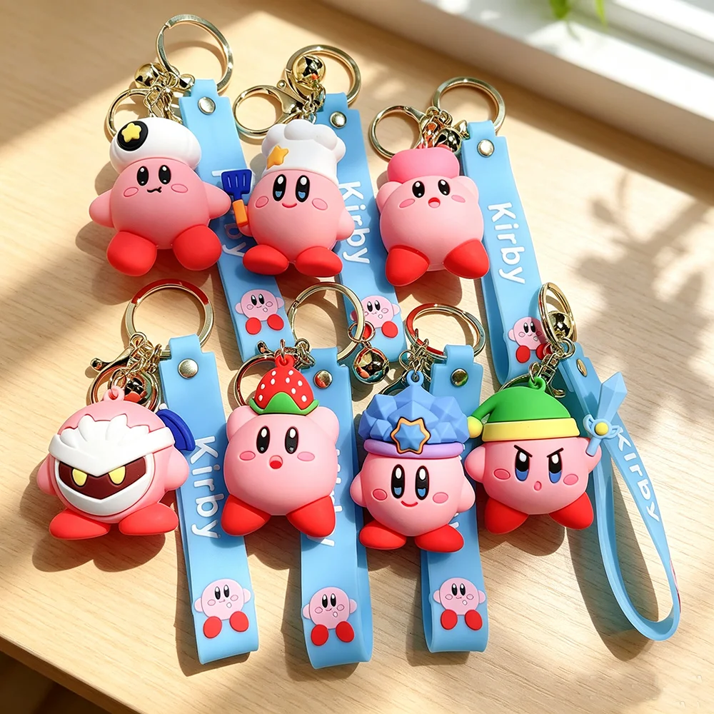 Porte-clés Kirby Kawaii Rose F - Phone Accessories Charms avis et prix