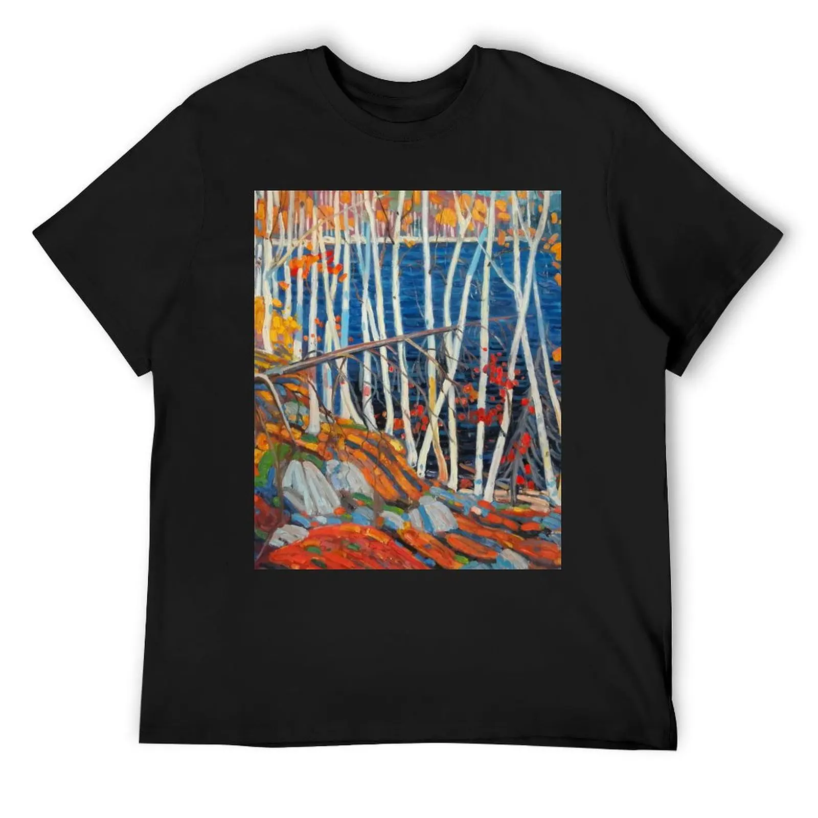 

In The Northland (Group Of Seven) by Tom Thomson Canadian Landscape T-Shirt graphic shirts anime figures mens cotton t shirts