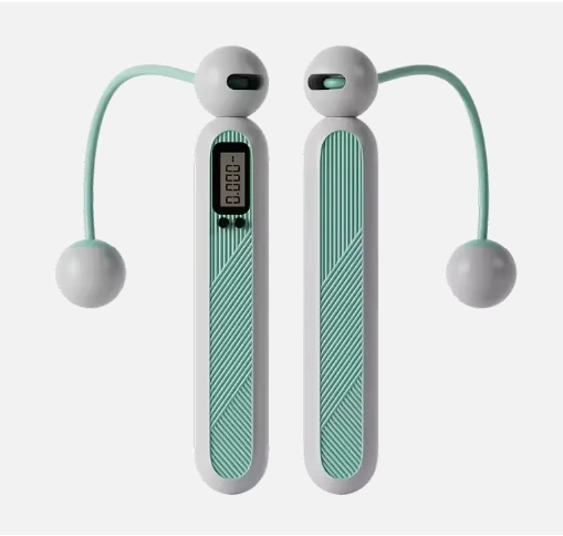 

Factory Gym Fitness Smart Digital Counting Rope Cordless Electronic Rope Made Of Heavy Duty PVC And ABS Materi