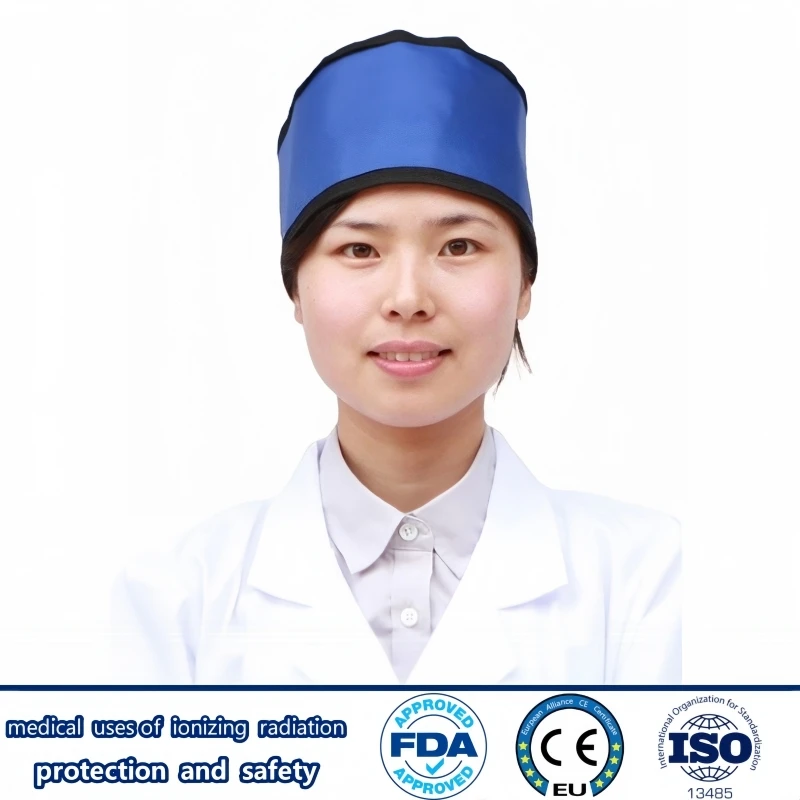 X-ray gamma ray radiological protection 0.35mmpb/0.5mmpb lead cap radioactive factories ionizing radiation protective lead cap