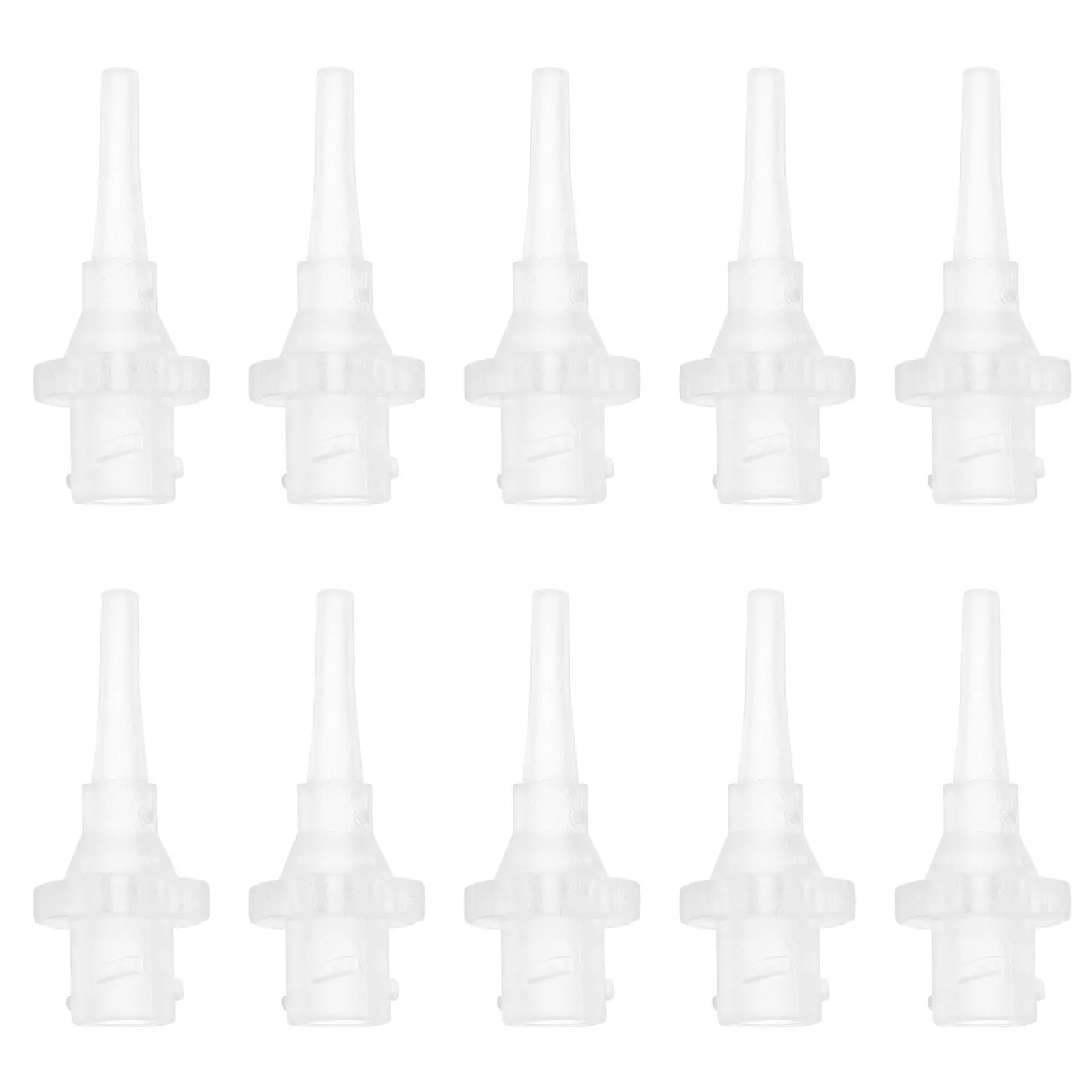 100Pcs Ear Washer Disposable Tips Safe Replacement Ear Wax Cleaning Tool Effective Hygiene Family Use Replacement Tubes