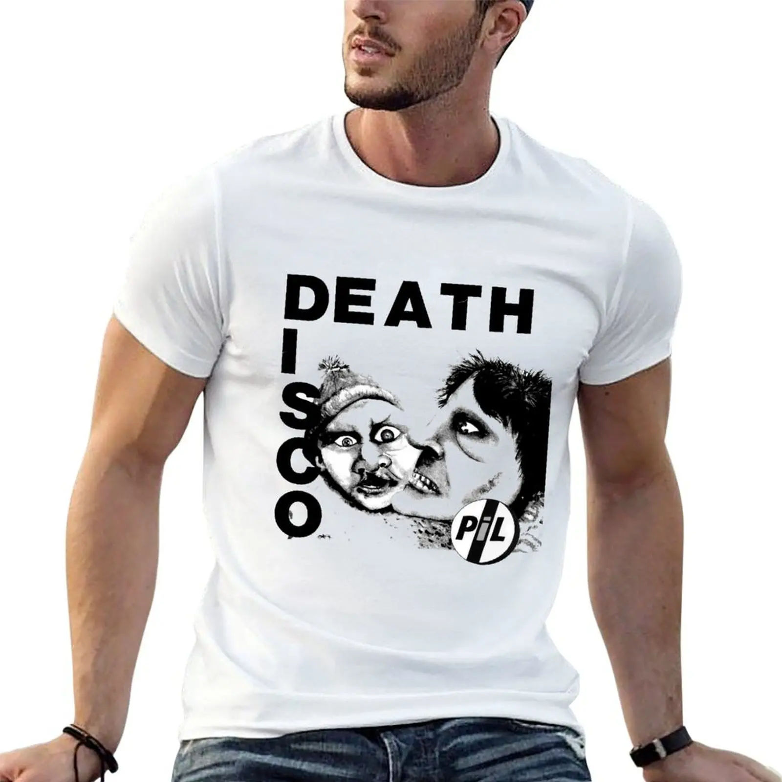 

Public Image Limited - The Death Disco Tee T-Shirt man t shirt heavy cotton man t shirts cotton T-Shirt