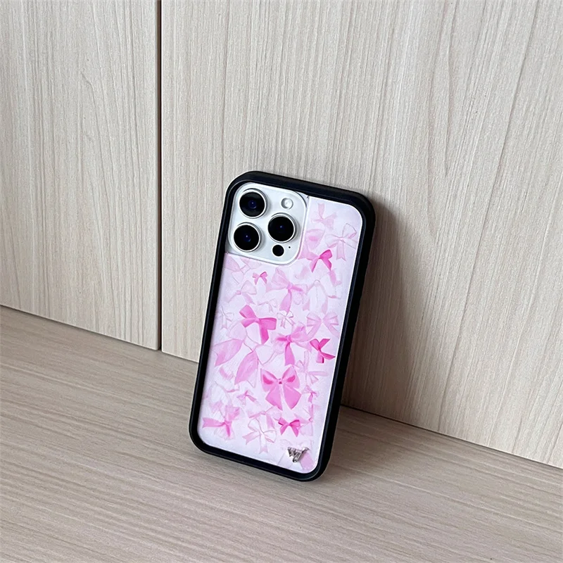 Wildflower Cute Bear-y Sunflower Anti-Fall Case for iPhone 12 13 14 15 16 Pro Max 16 Plus Bow Beau Dreamy Heart wf Phone Cases - Image 4