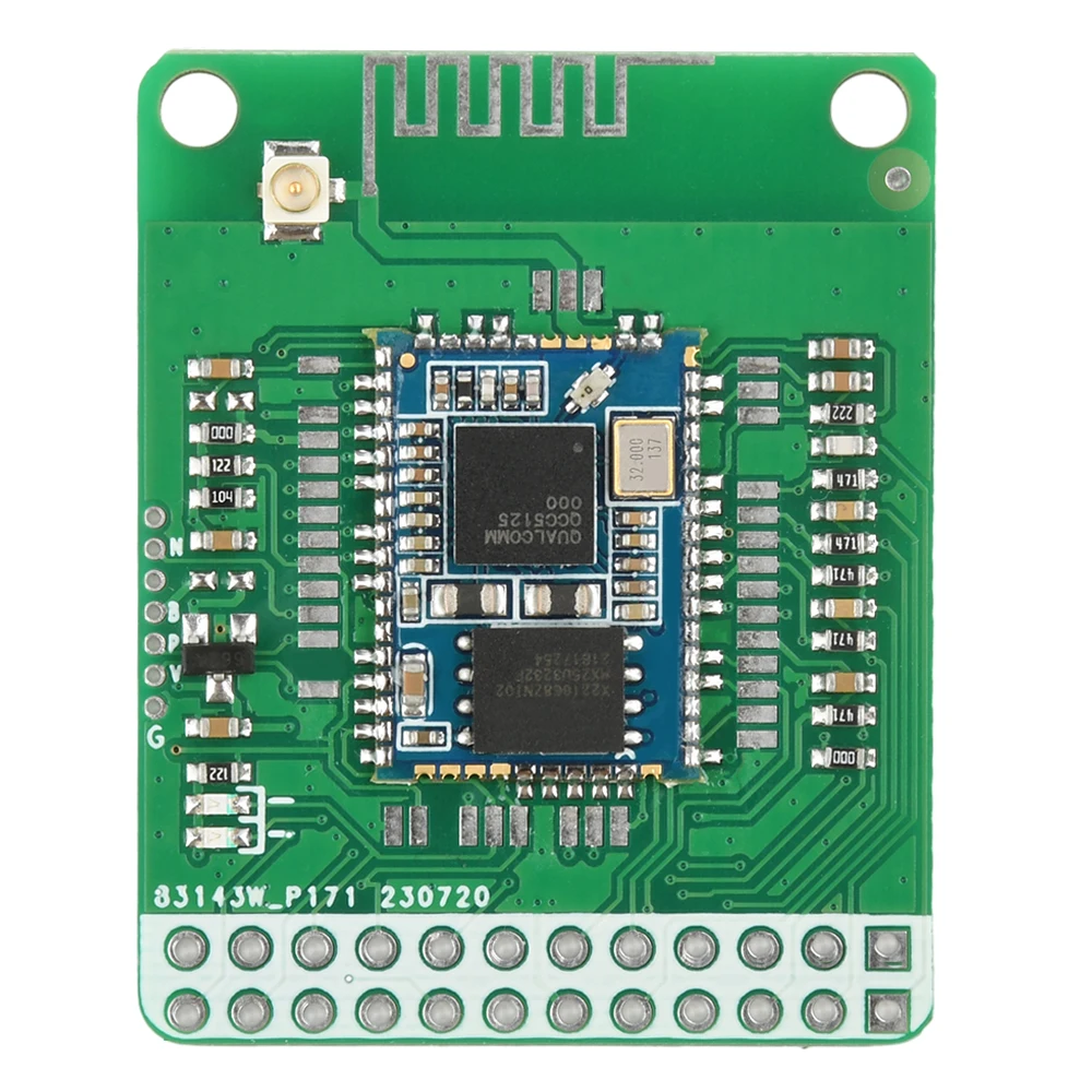 QCC5125 Bluetooth 5.1 Stereo Audio Module DC 3.6-5.5V  LDAC Lossless SBC/AAC/APTX/APTXLL/APTXHD Decoding SPDIF Analog I2S