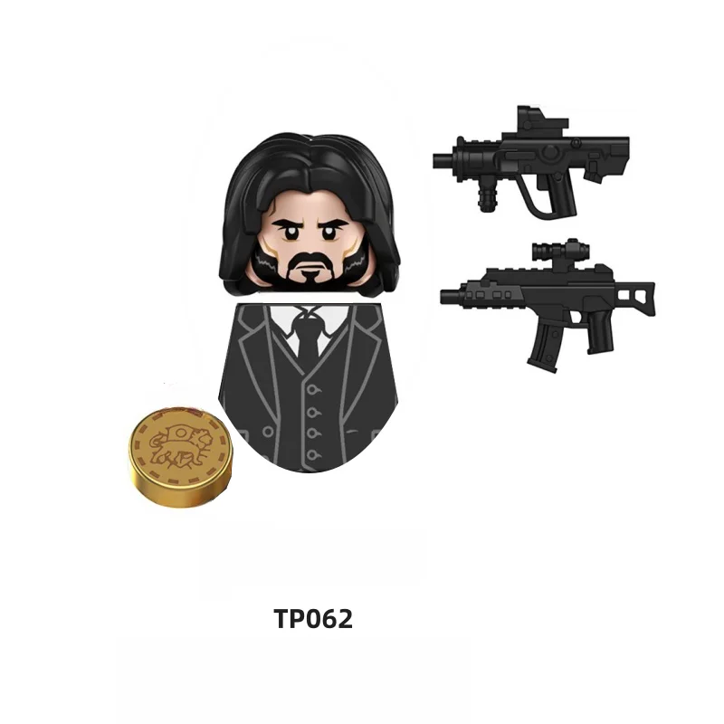 TP1008 TP058 WM6197 アニメ映画キャラクターチェイスビルディングブロックアクションフィギュア組み立てアクセサリーおもちゃモデル人形ギフト