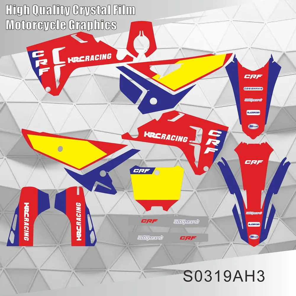 ホンダ-crf250r-crf-250r-2025-2026-crf450r-crf-450r-2025-2026-フルグラフィックスデカールステッカーオートバイの背景