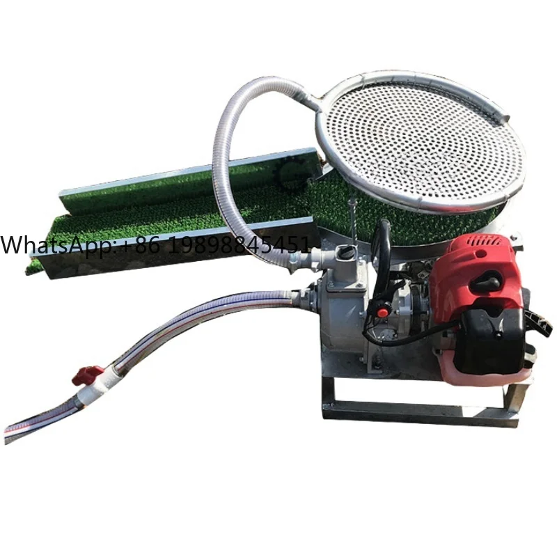 

Outdoor Portable Placer Gold Recovery Equipment Gold Gem Prospecting Small Gold Mining Carpet Washing Machine