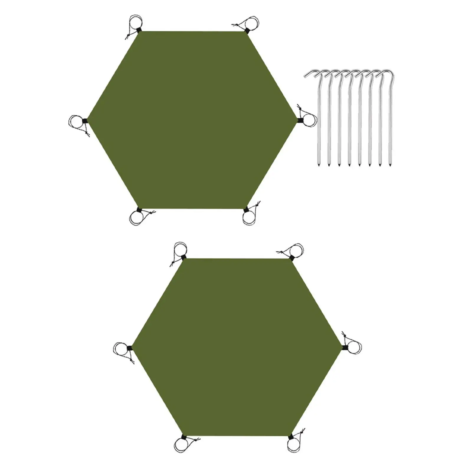 

Waterproof Tent Footprint Ground Sheet Mat for Outdoor Survival Gear Picnic