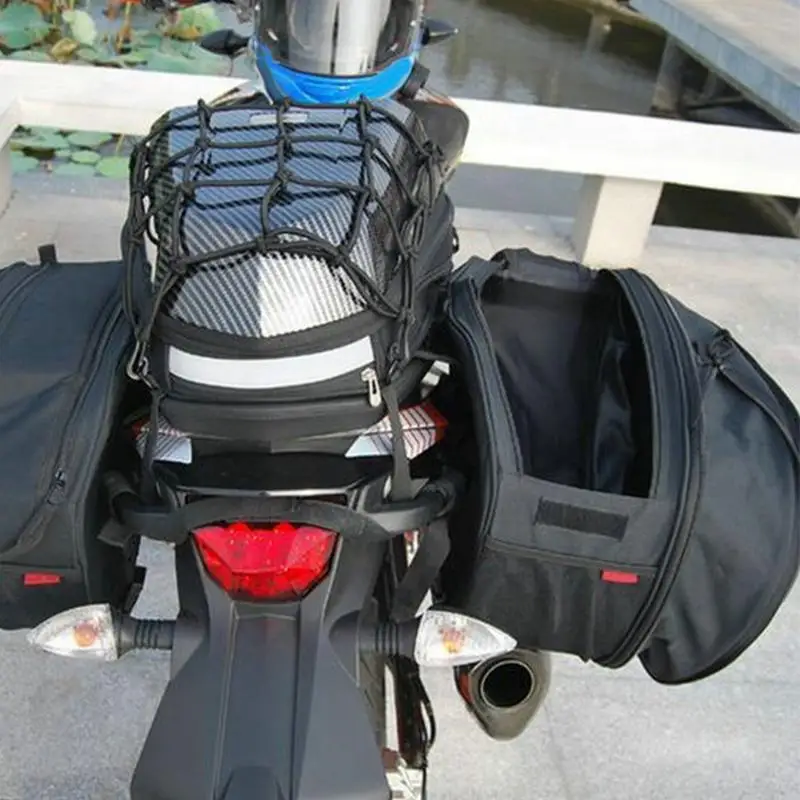 

Motorcycle Side Bag Waterproof Motorcycle Tail Bag Multi Functional Side Tools Rear Motorcycle Seat Bag High Capacity Bag Rider