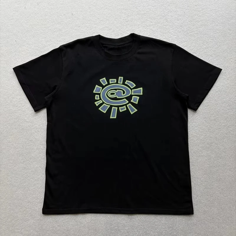 2026 Neutral Sun Roll Classic Basic Short Sleeve Fashion High Street Summer Loose Couple T-shirt