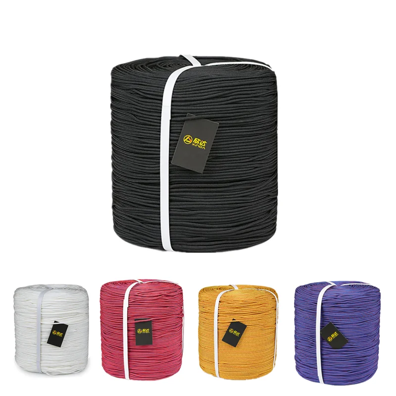 حبل تسلق Paracord في الهواء الطلق ، حبل السلامة ، معدات البقاء على قيد الحياة ، ملحق ، قوة عالية ، قطر 4 مللي متر ، 10 م ، 20 م #2