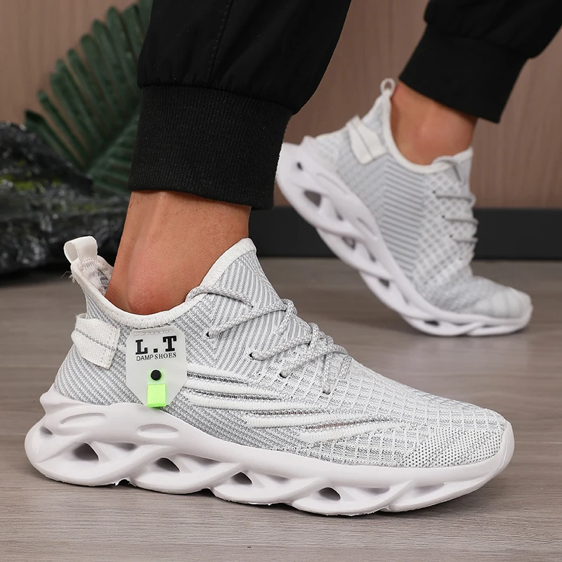 

Men's Designer Brand Running Shoes Comfortable Summer Blue Running Sports Shoes Korean Fashion Women Sports Tennis Shoes Tennis