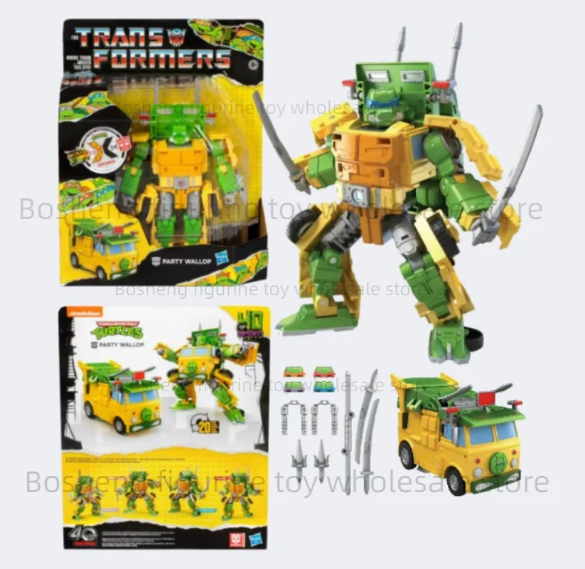 متوفر في المخزون ألعاب متحولة كروس السلاحف المراهقين حفلة باش الرسوم المتحركة شخصية عمل نموذج لجسم ToyGift