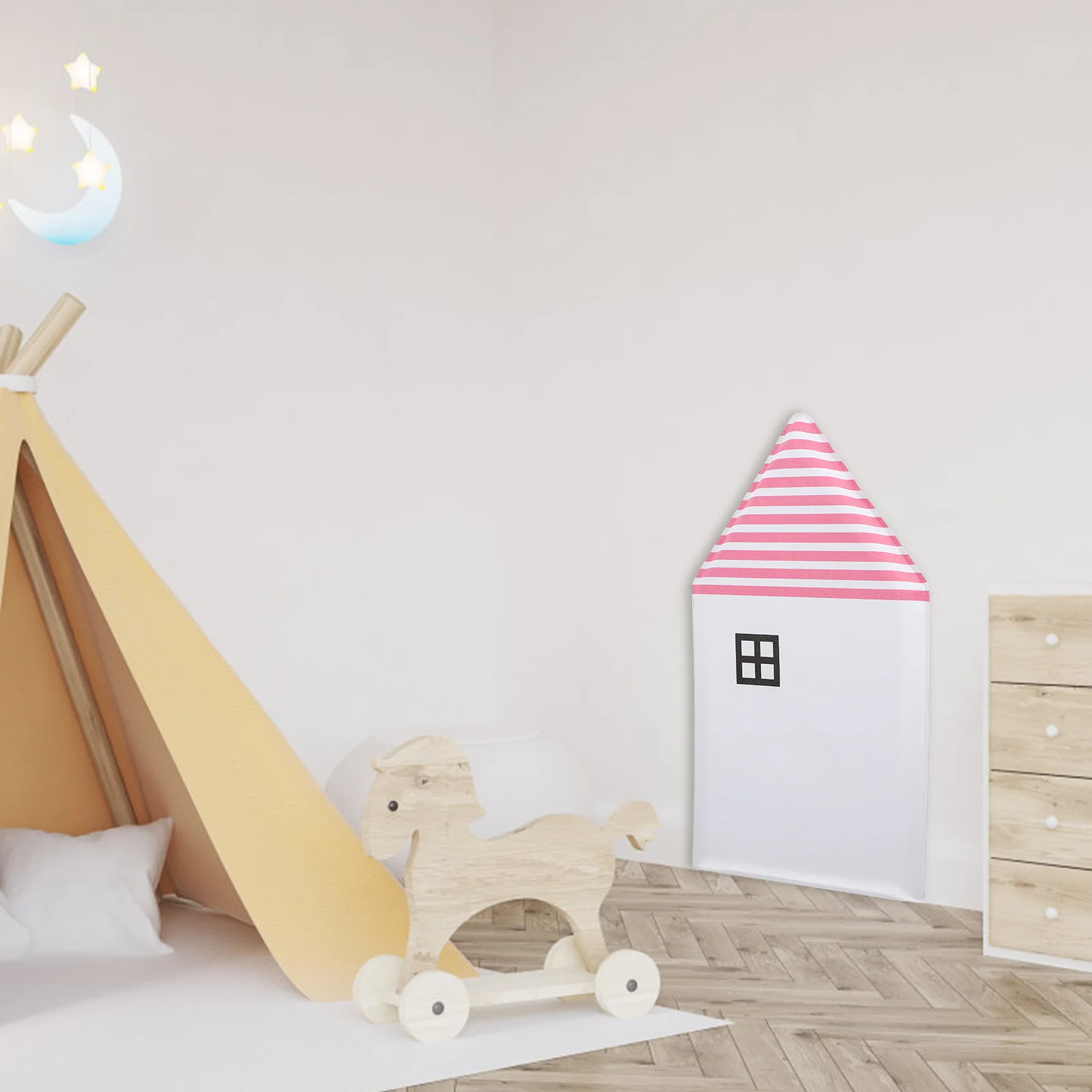 سجادة لعب مضادة للتصادمات، بطانة حائط ناعمة، ملصق حائط بتصميم كرتوني، سجادة لعب آمنة لحضانة المنزل