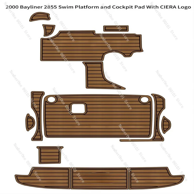 2000 Bayliner 2855 Yacht Boat EVA Teak Flooring, Amazon eBay AliExpress Hot Sale