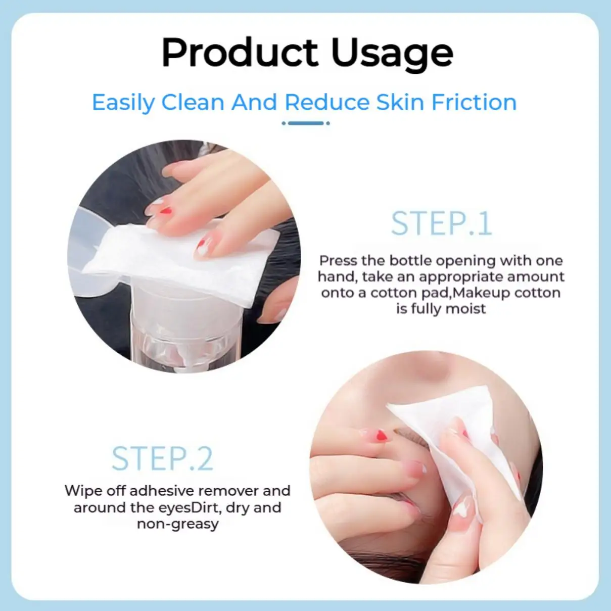 Isunley LASH Eyelash Extension Shampoo 60ml Eyelid Foaming Cleanser Wash for Extensions & Natural Lashes Safe Makeup Remover