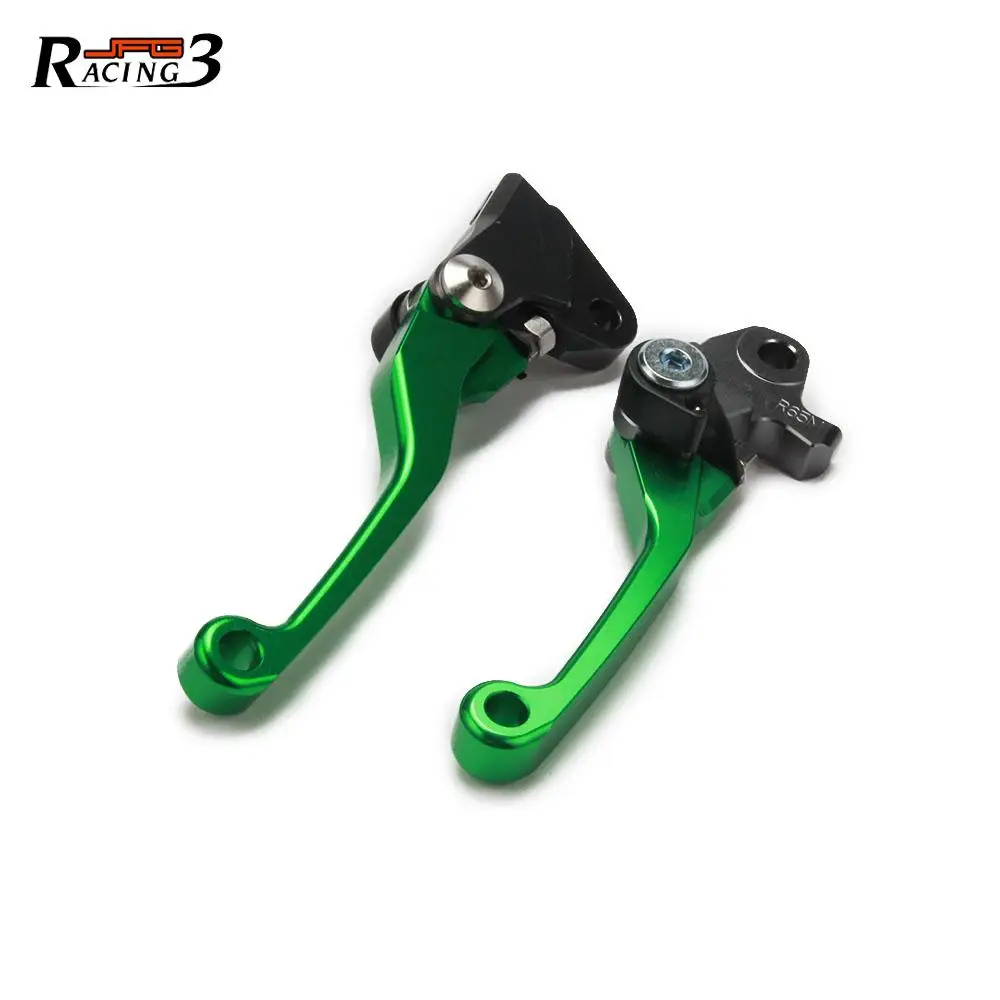 Motorcycle CNC Billet Pivot Foldable Brake Clutch Levers For Kawasaki KX250F KX450F KXF 250 450 2013 2014 2015 2016 2017 2018