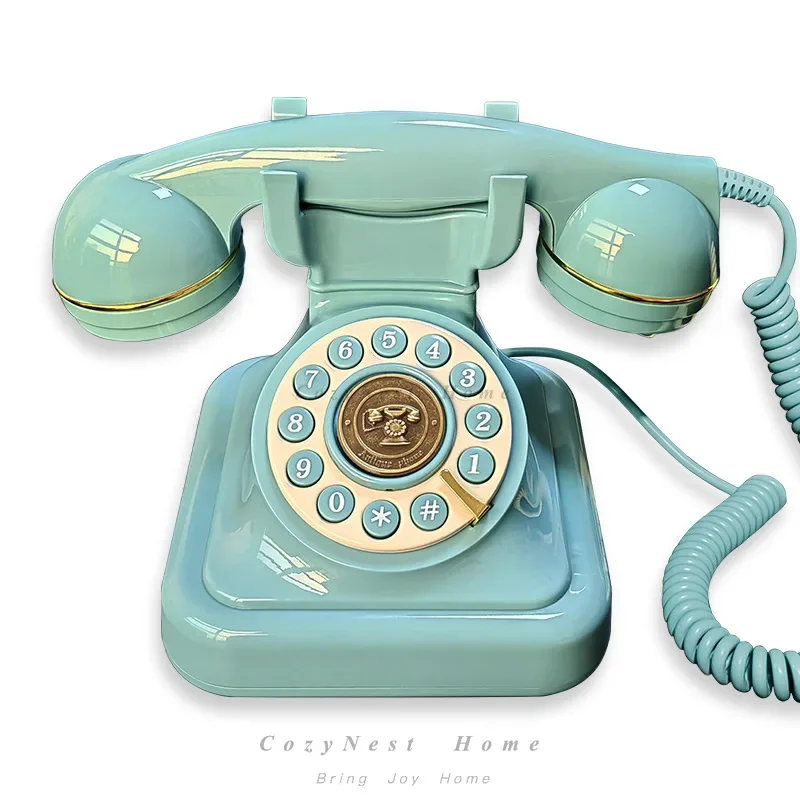 Telephone mobile phone Bluetooth connection fixed landline wedding party message blessing telephone