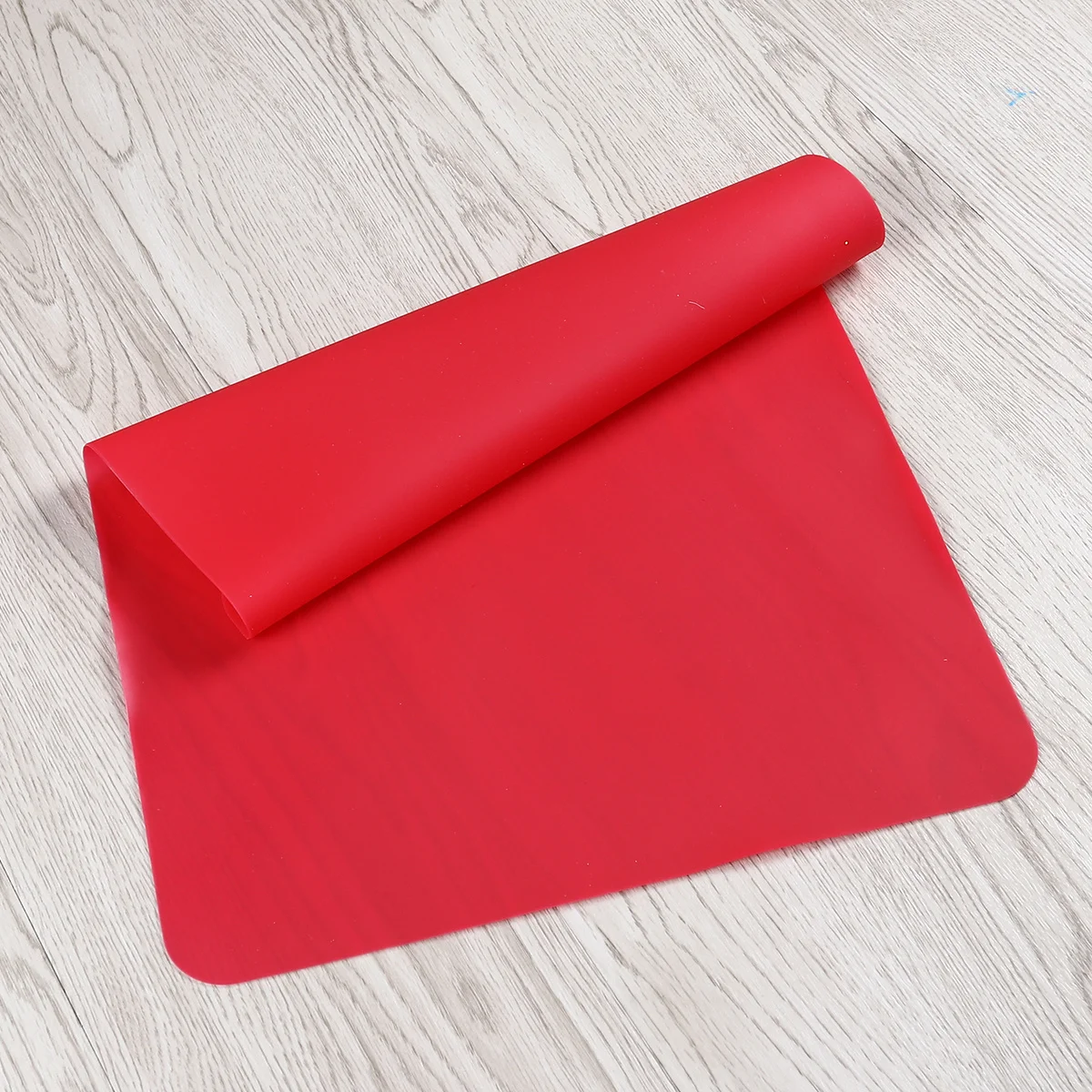 

Red Heat Resistant Silicone Mat Anti Slip Cup Bowl Holder for Table Protection Washable High Temp Resistant