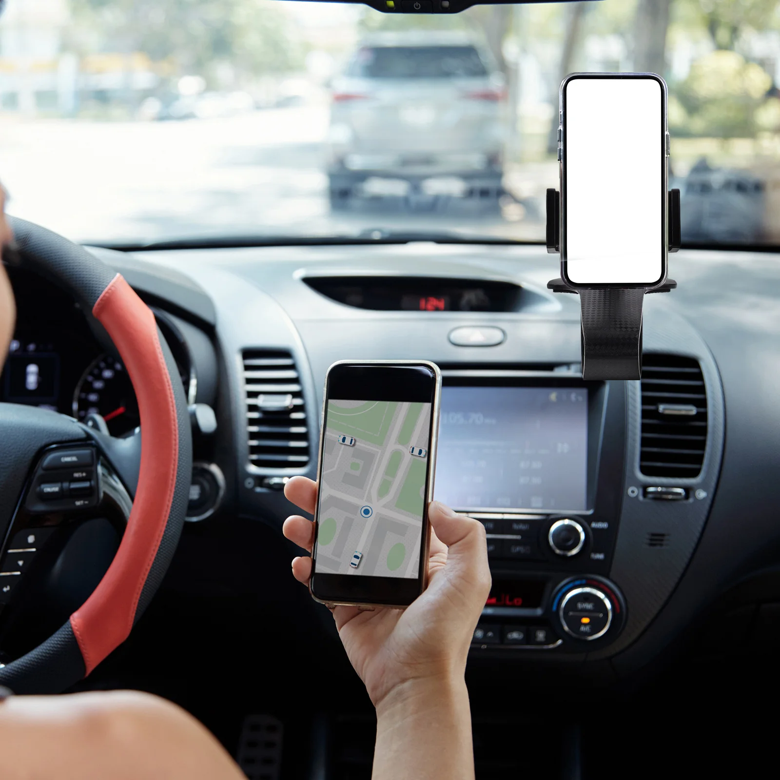 

Universal Car Phone Stand High Quality ABS Pc Durable Auto Dashboard Holder GPS Mount Mobile Phone Support GPS Holder