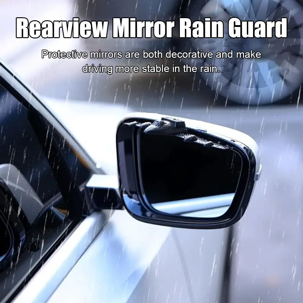 

Автомобильное зеркало заднего вида, украшение от дождя, зеркало заднего вида, модификация от дождя и водонепроницаемая защита, уникальный красивый H9C2