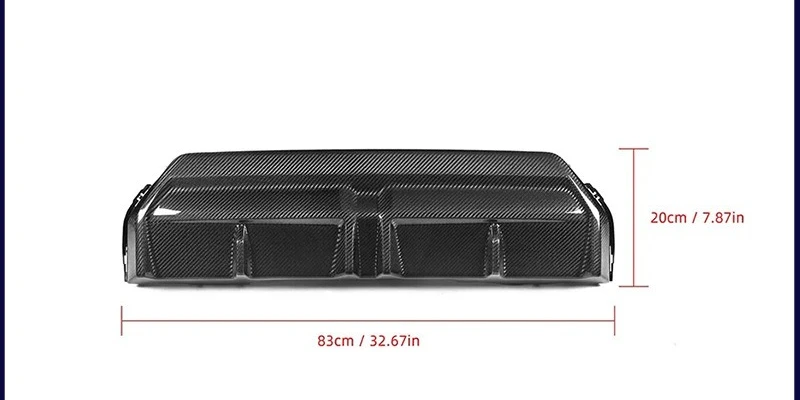 Rear Bumper Rear Shovel Tail Lip Diffuser Auto Parts