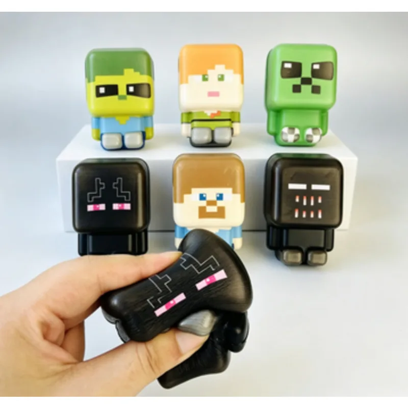 New Model Stress Ball Pinch Music Toy Game Peripheral Figurine Stress Relieving Toys Game Related Toys Party Gifts
