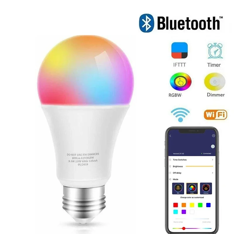 Google Tuya Smart RGB Bulb WiFi Zigbee Bluetooth Dimmable Smart RGB Lamp 2700-6500K Colorful LED Light Bulb Work With Alexa Google Home - Aliexpress Deal