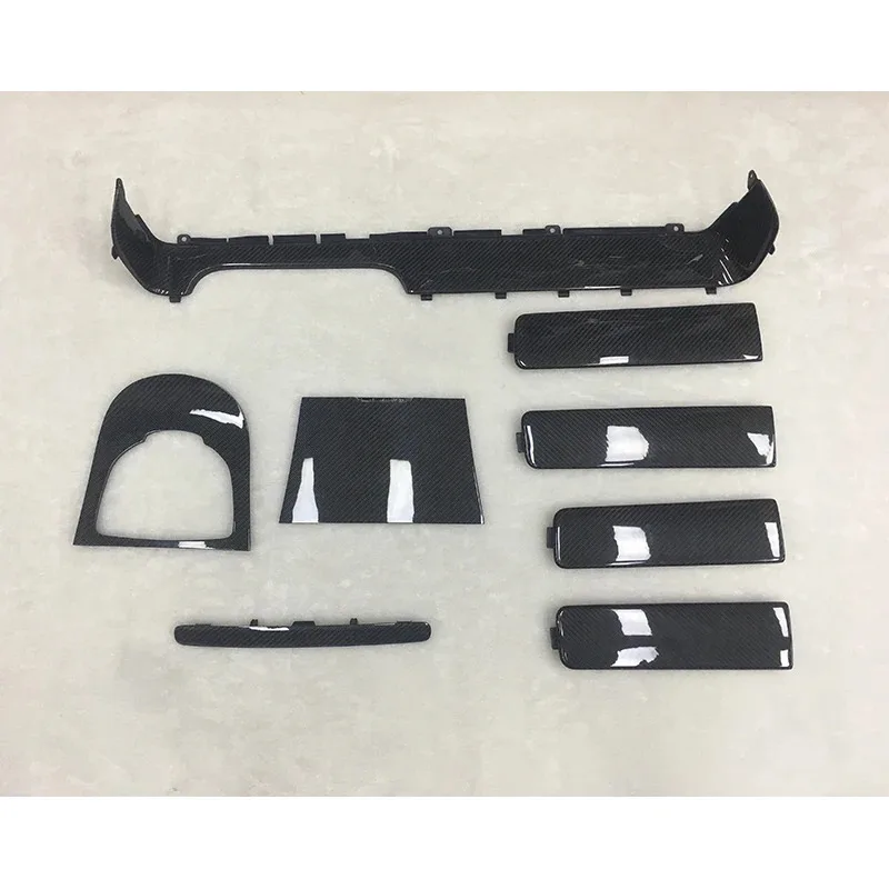 Car Interior Modification Upgrade With Dry Carbon Fiber Interior Console Suitable for G-Class W464 G63 5