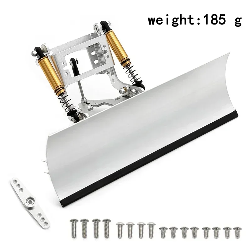 1/10 simulatiemodel auto SCX10 TRX-4 scx10-ll elektronisch gestuurde metalen sneeuwschuiver