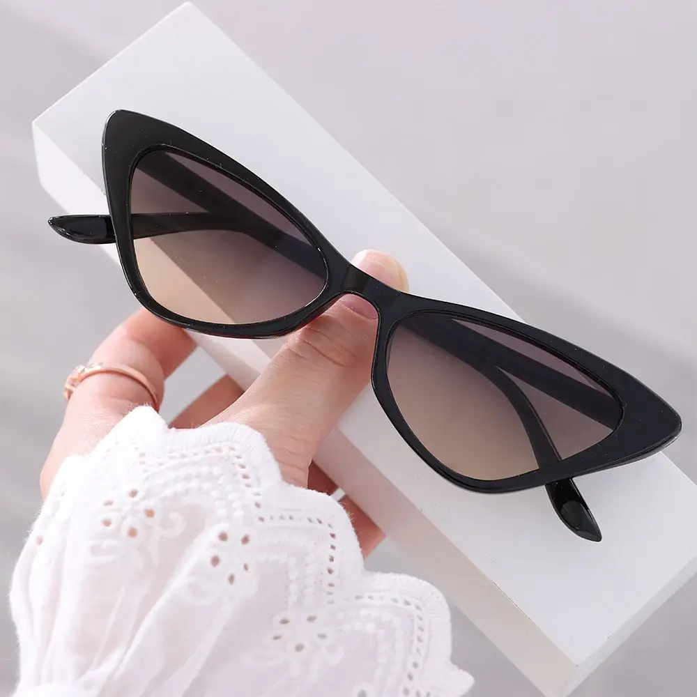 Vintage Accessories Streetwear Small Frame Sunglasses for Women Eyewear Retro Sunglasses Cat Eye