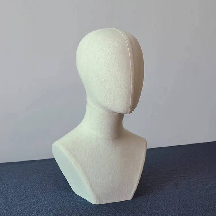 

Factory Price Cheap Realistic Female Mannequin Head Hat and Scarf Stand Model Display