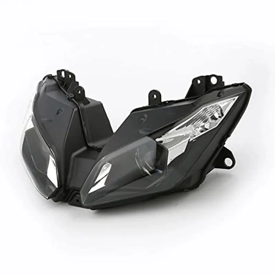 مجموعة المصابيح الأمامية للدراجة النارية متوافقة مع Kawasaki 20132018 ZX6R NINJA 2013 14 15 16 17 2018 Ninja ZX6R 1318 Motorb