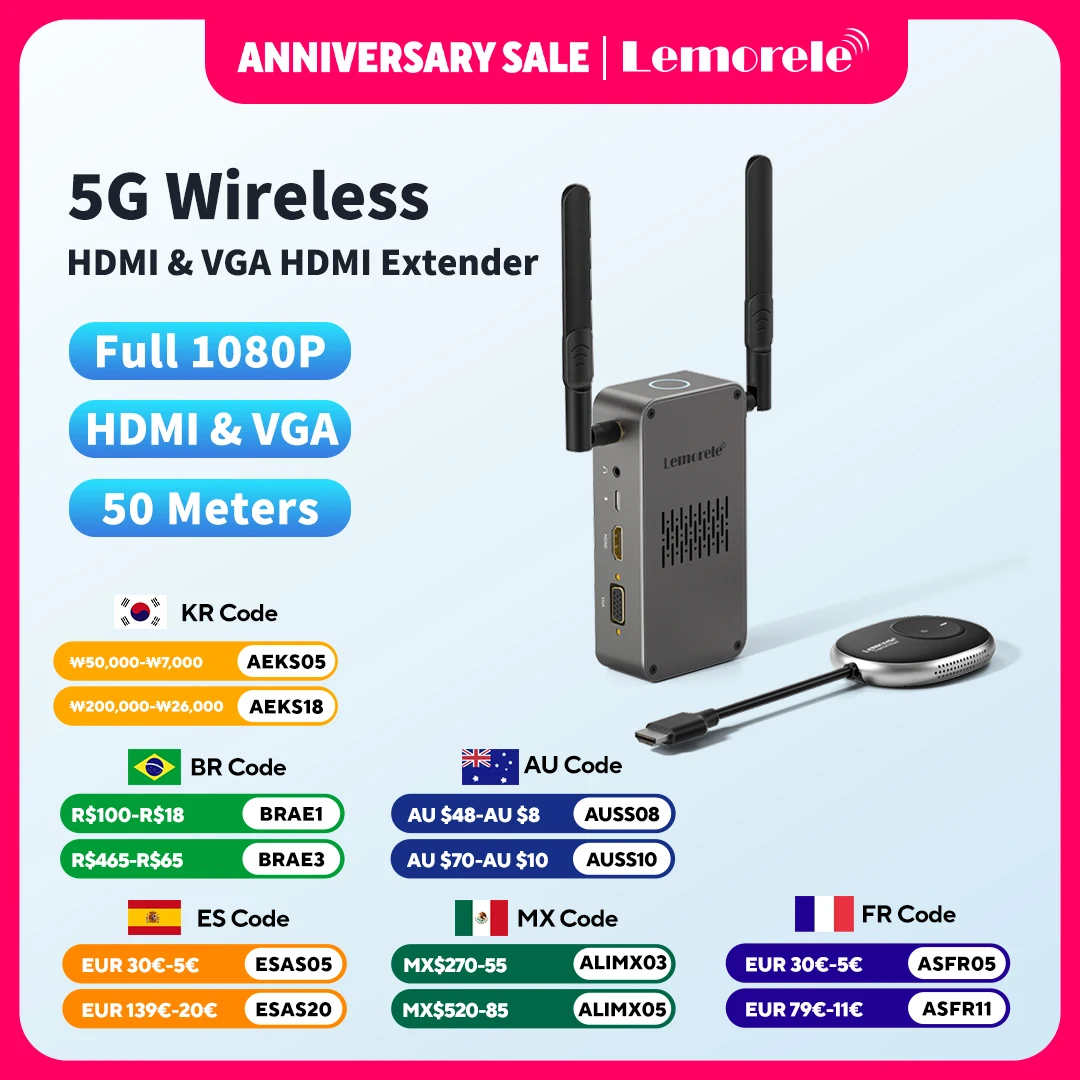 Lemorele Wireless H…