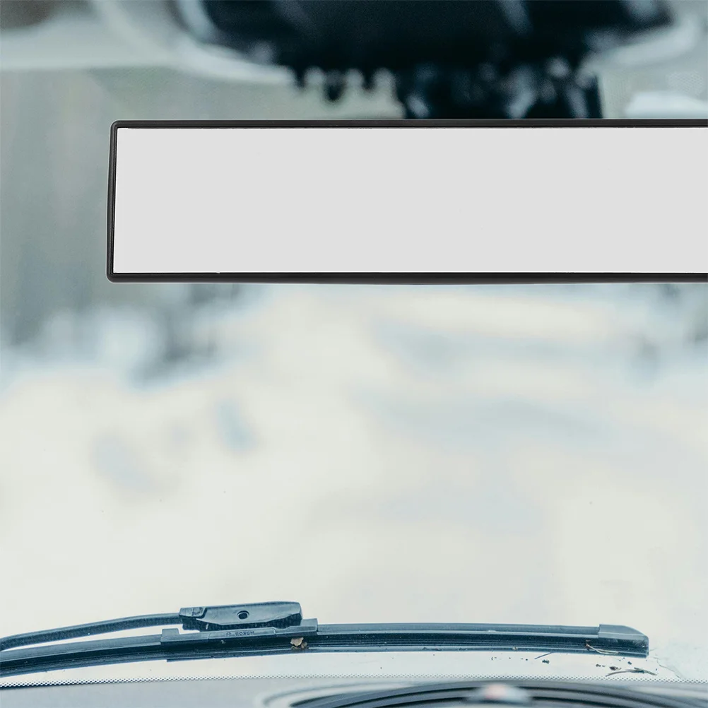 

Extra Wide Car Rearview Mirror Clear Vision Interior Vehicle Mirror for Safe Lane Changes and Reversing with Modern Design
